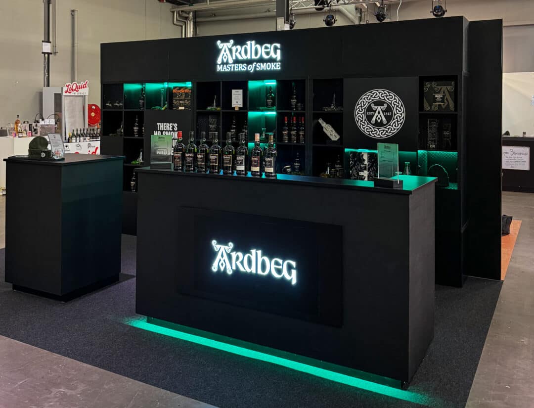 Ardbeg mässmonter