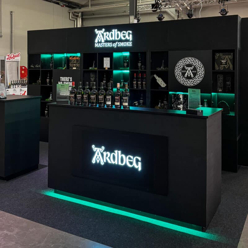 Ardbeg mässmonter