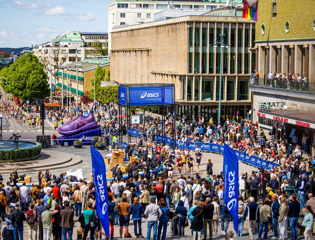 Göteborgsvarvet Asics Götaplatsen