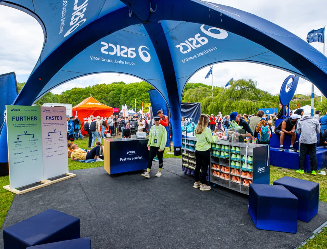 Göteborgsvarvet Asics Sponsors Village