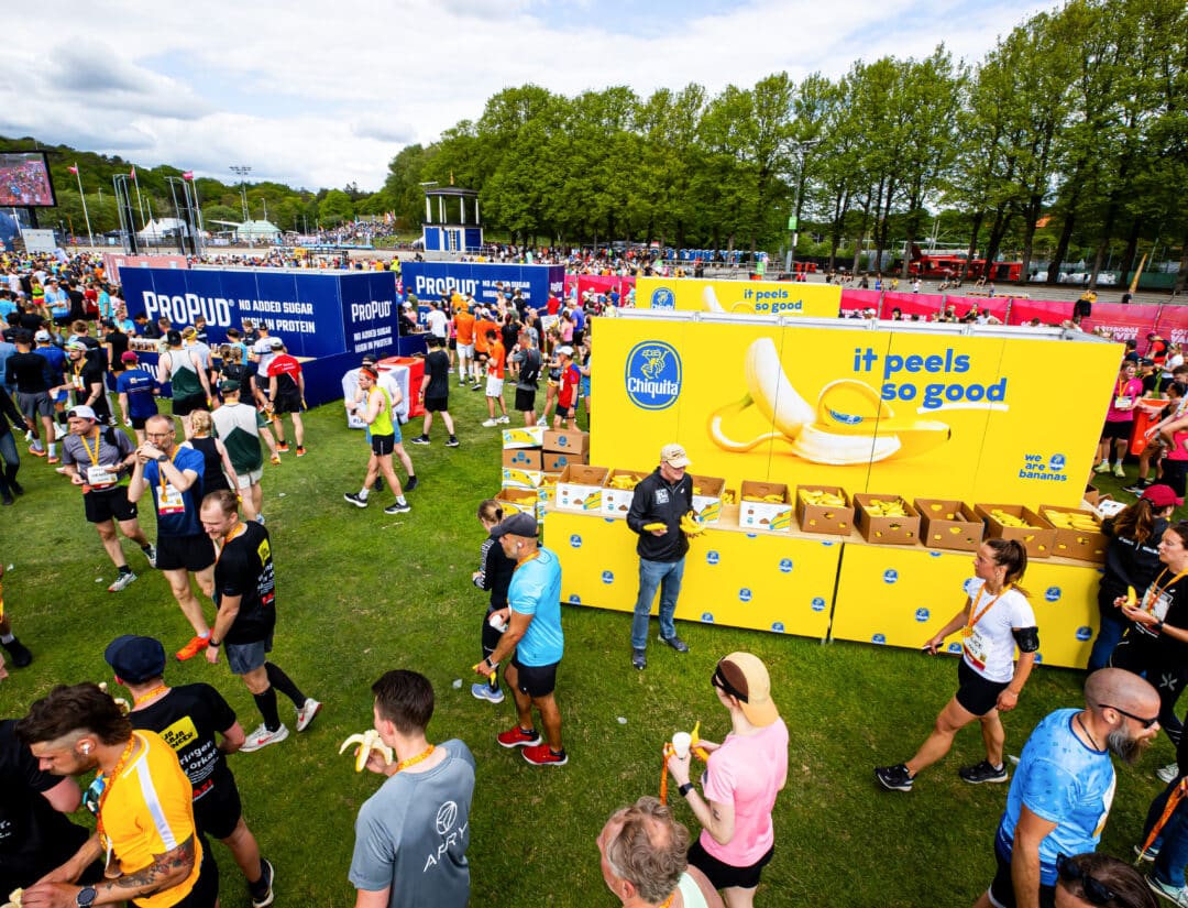 Göteborgsvarvet Chiquita Propud Sponsors Village