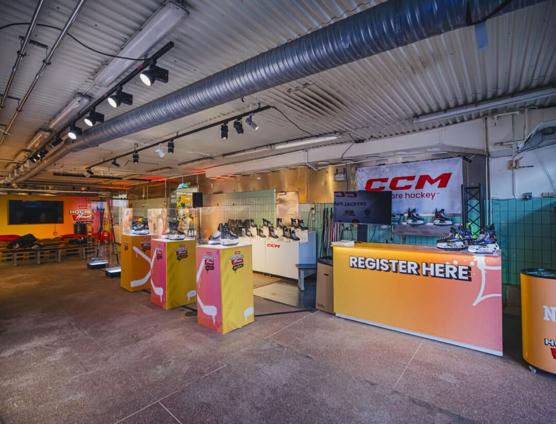 CCM hockey house