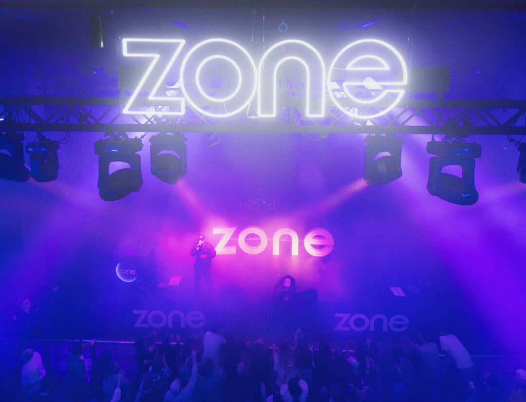 Zone lanseringsfest scen