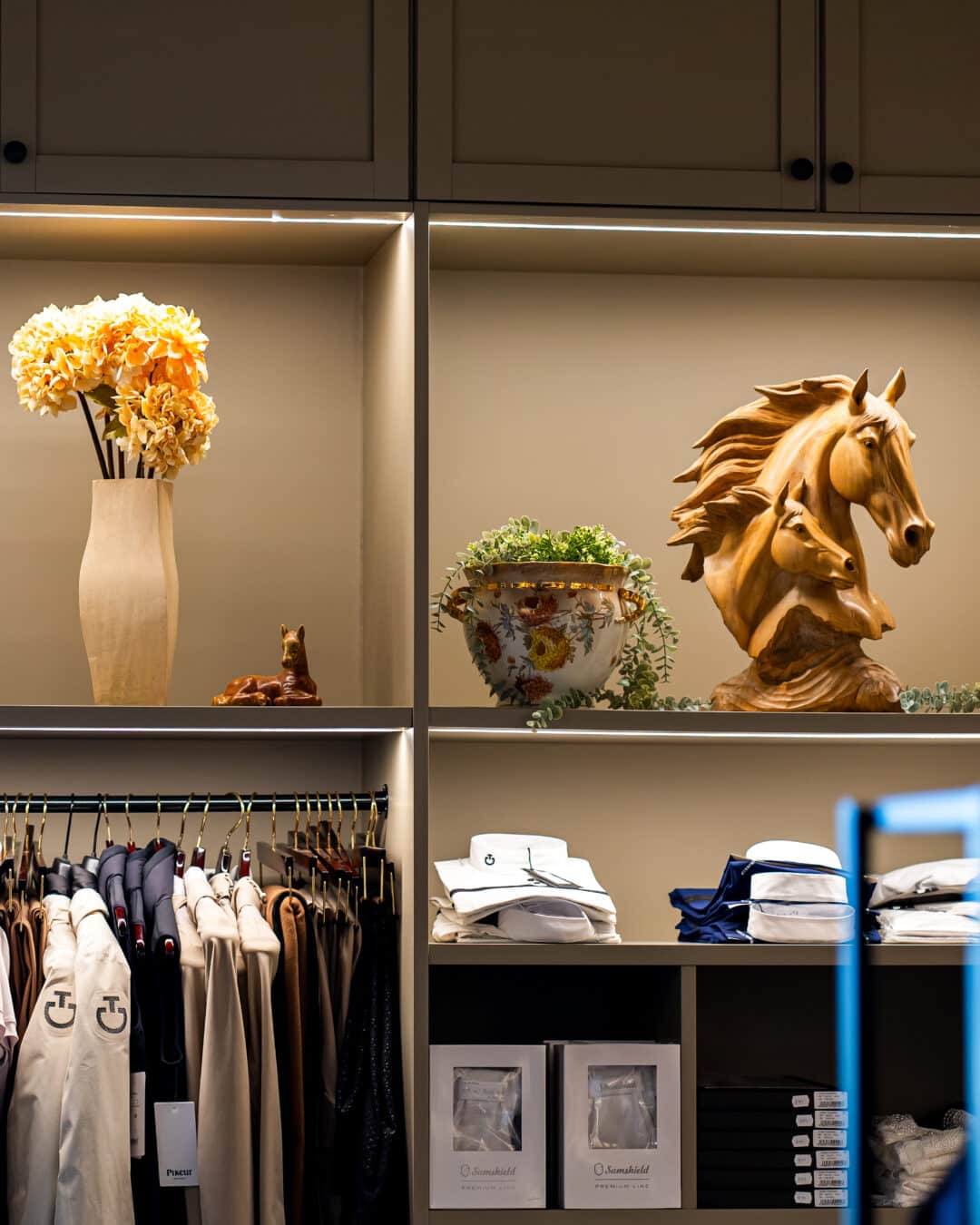 Dressyrbutiken butiksinredning