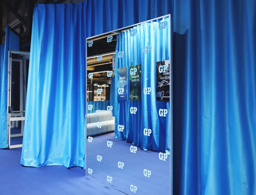 Göteborgs-Posten mässmonter Bokmässan