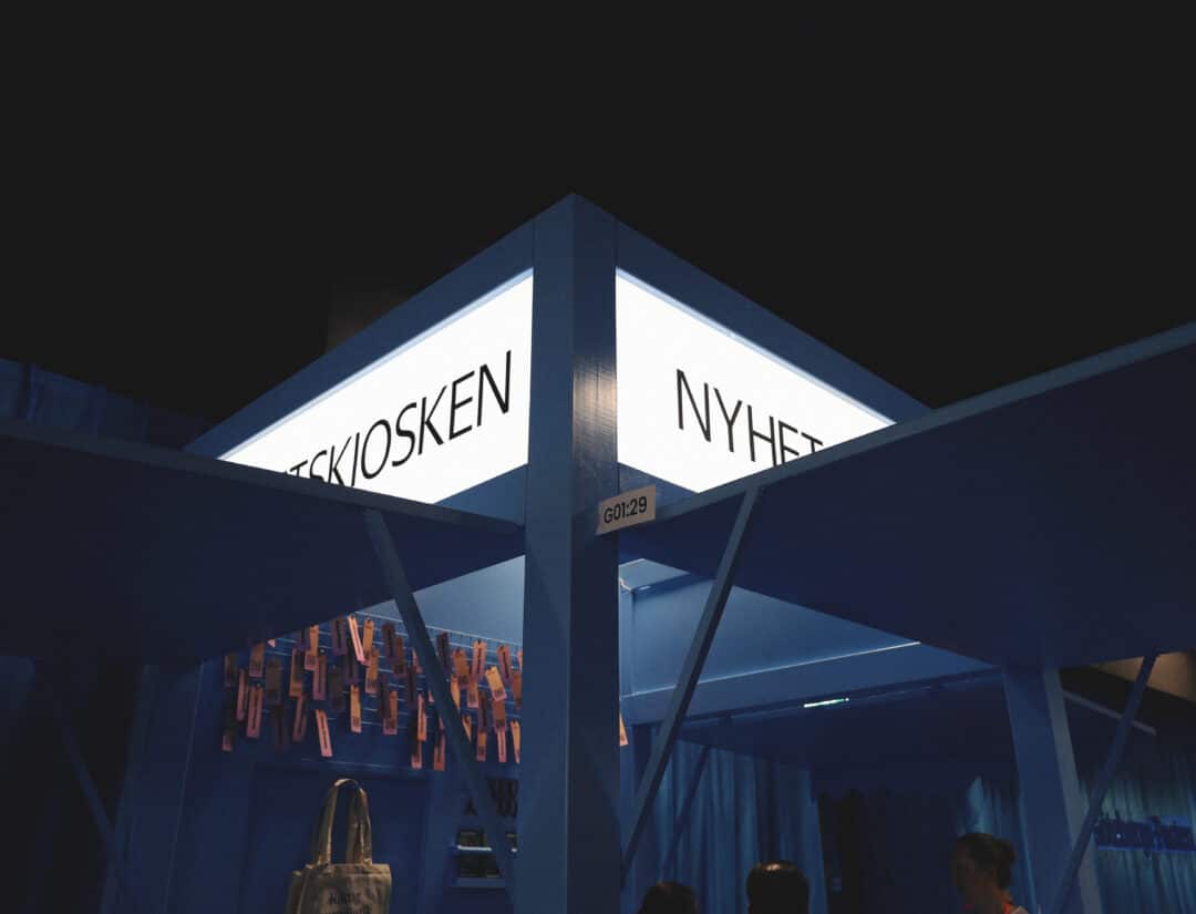 Göteborgs-Posten nyhetskiosk bokmässan
