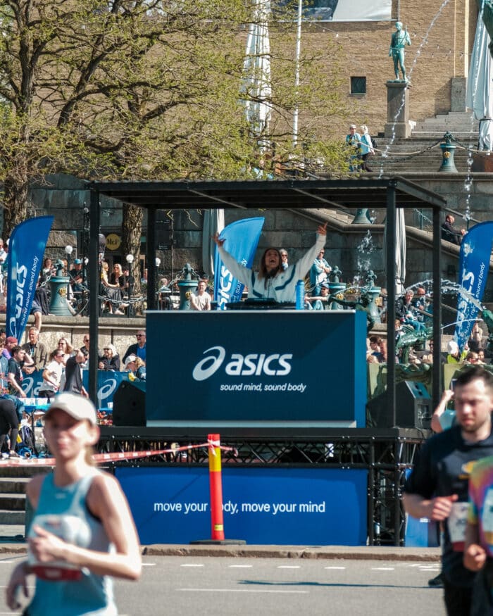 Asics DJ Götaplatsen Göteborgsvarvet
