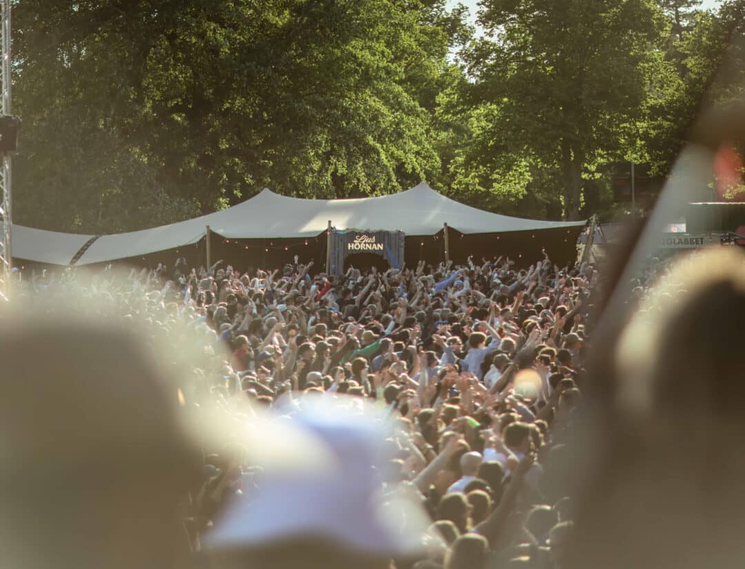 Ljushörnan Norrlands ljus Rosendal Garden party