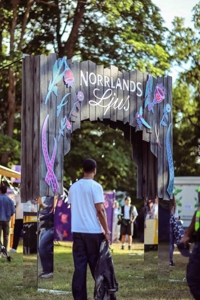 Norrlands ljus portal Rosendal Garden Party