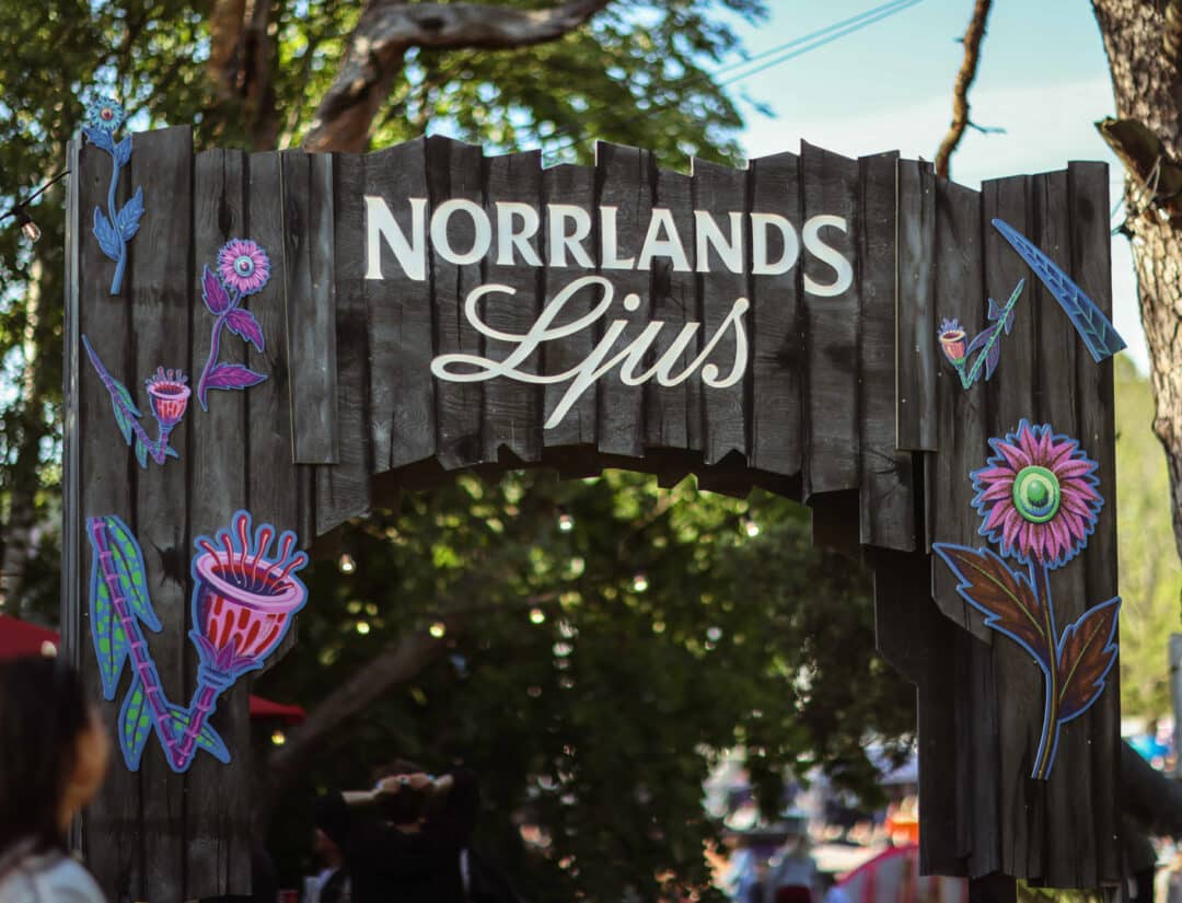 norrlands ljus Rosendal Garden Party