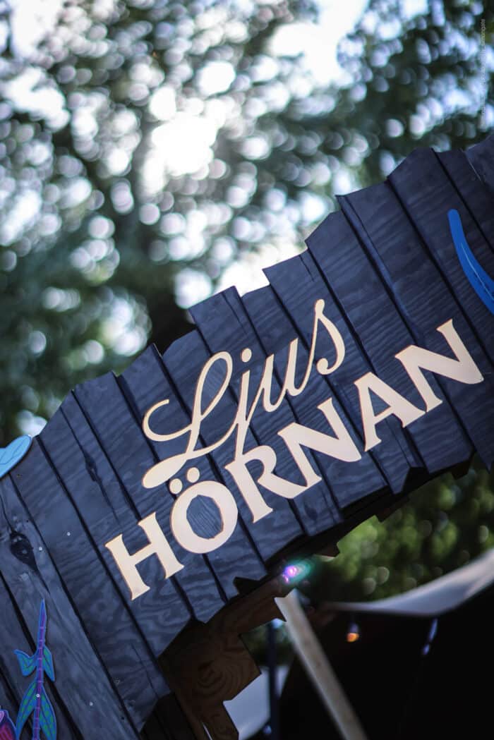 Ljushörnan Norrlands Ljus Rosendal Garden Party