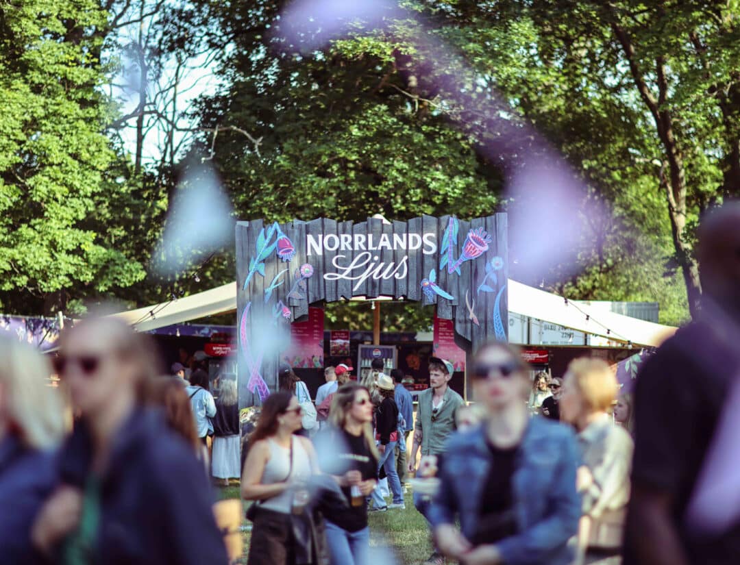 norrlands ljus Rosendal Garden Party