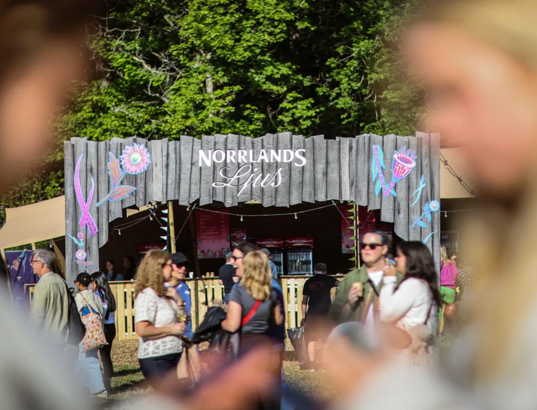 norrlands ljus Rosendal Garden Party