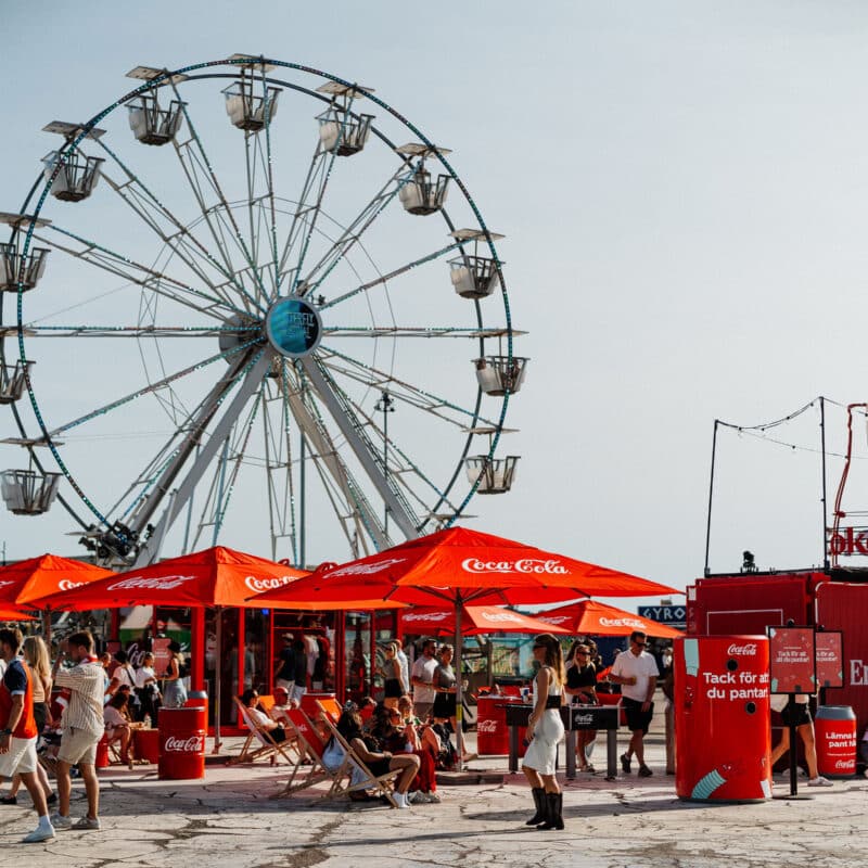 Coca-Cola Butterfly Festival Kosmonaut Eventproduktion