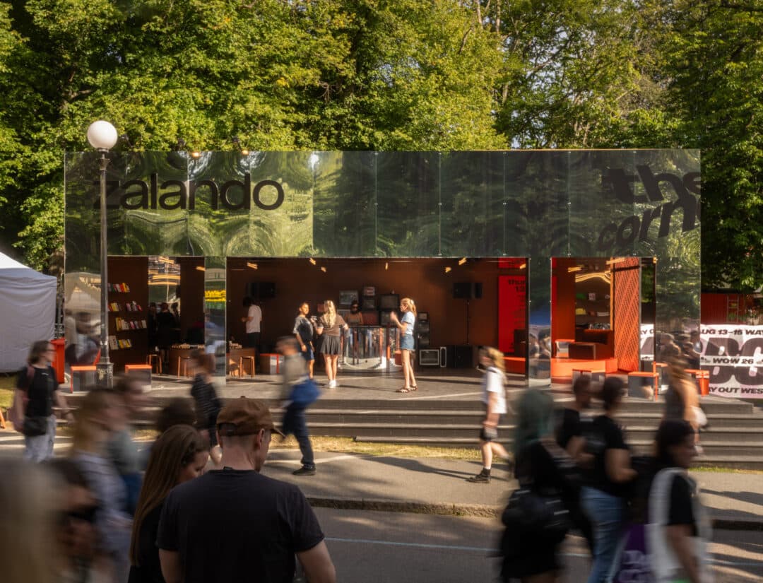 Zalando The Corner Way out West 2026 Festivalaktivering