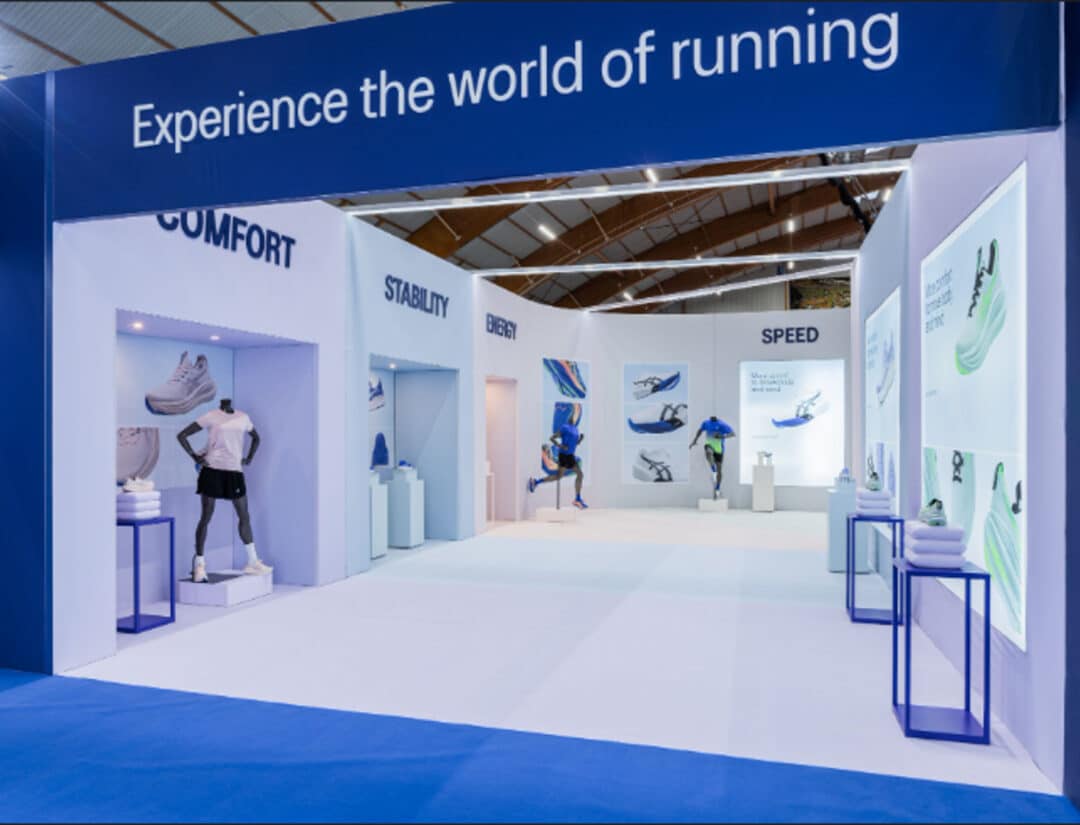 Asics Showroom Expo Specialbyggd inredning