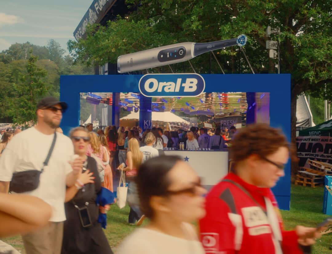 Oral-B Way out West 2026 Festivalaktivering