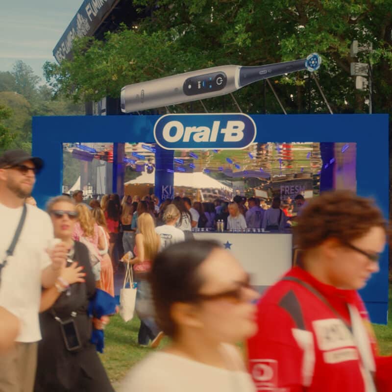 Oral-B Way out West 2026 Festivalaktivering
