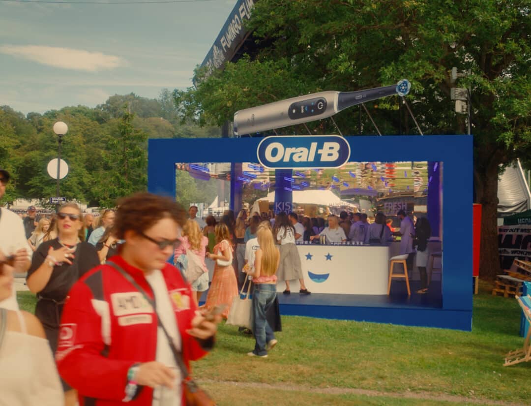 Oral-B Way out West 2026 Festivalaktivering