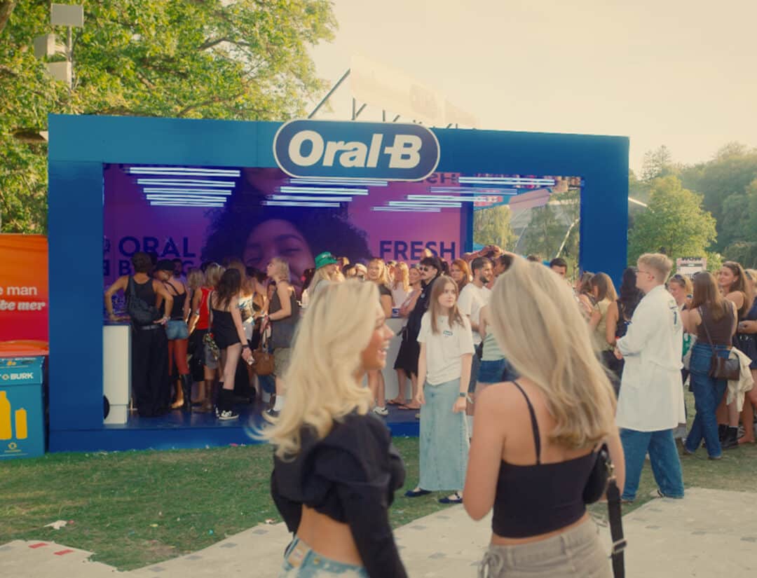 Oral-B Way out West 2026 Festivalaktivering
